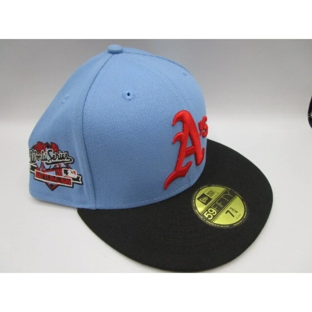 New Era 59Fifty Size 7 3/4 Oakland Athletics Big Papa 89 Battle Of The Bay Patch